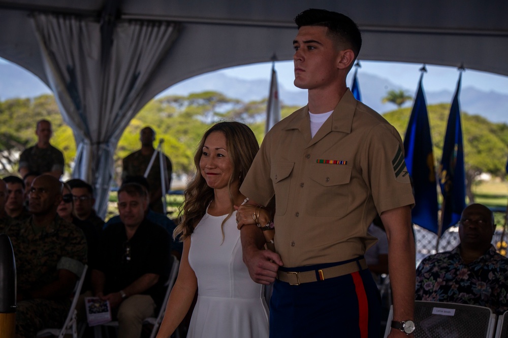 Lt. Col. William Smith retirement ceremony