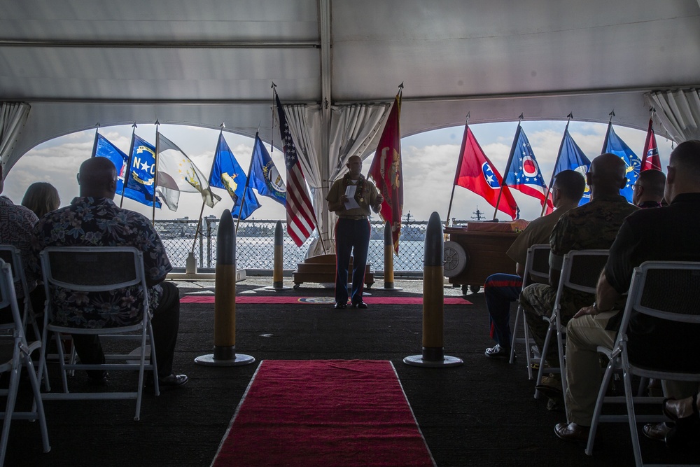 Lt. Col. William Smith retirement ceremony