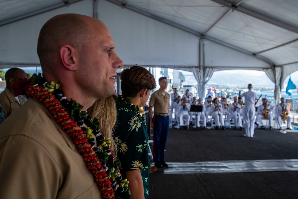 Lt. Col. William Smith retirement ceremony