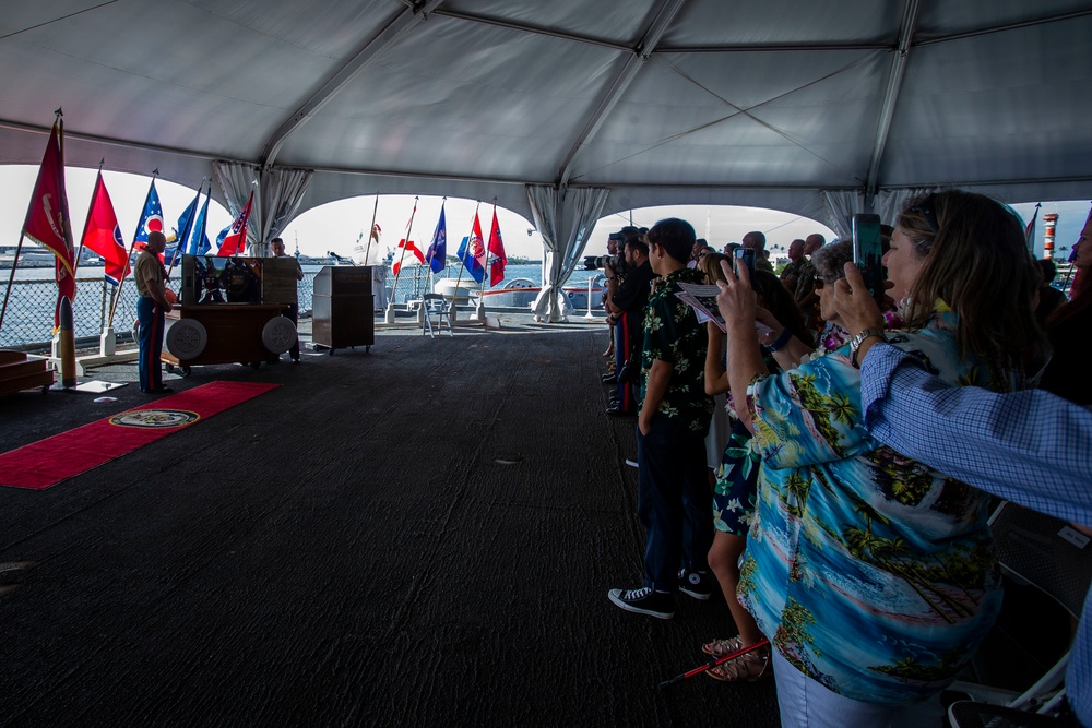 Lt. Col. William Smith retirement ceremony