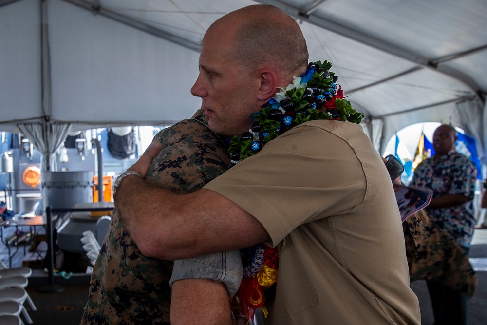 Lt. Col. William Smith retirement ceremony