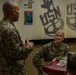 31st MEU Staff NCOs present a parting gift to MEU CO