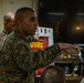 31st MEU Staff NCOs present a parting gift to MEU CO