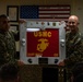 31st MEU Staff NCOs present a parting gift to MEU CO