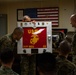 31st MEU Staff NCOs present a parting gift to MEU CO