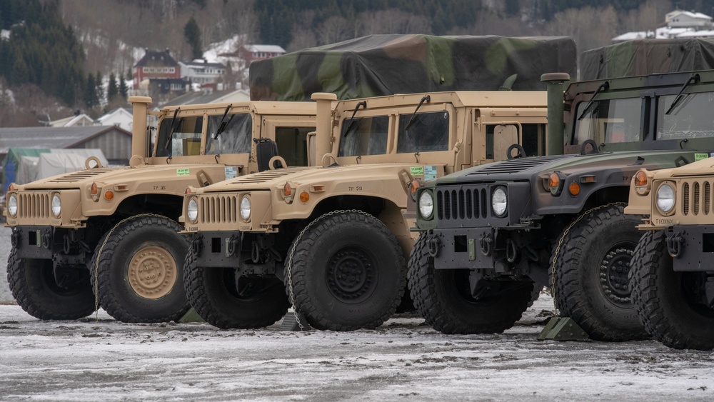 MCPP-N Convoy from Vӕrnes to Orkanger Port