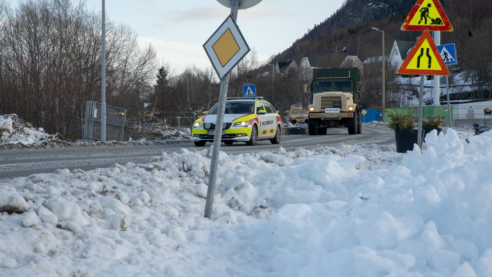 MCPP-N Convoy from Vӕrnes to Orkanger Port