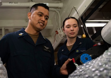 Ike Conducts Operations in the Atlantic