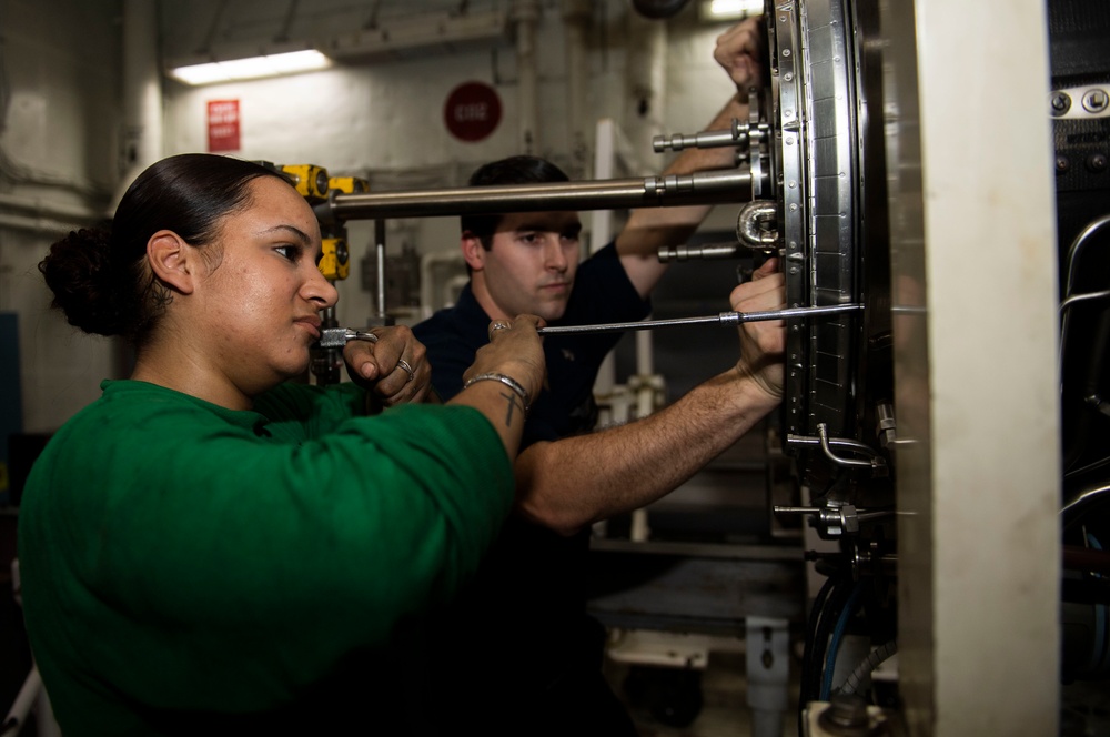 Ike Conducts Operations in the Atlantic