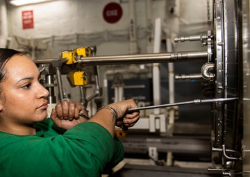 Ike Conducts Operations in the Atlantic