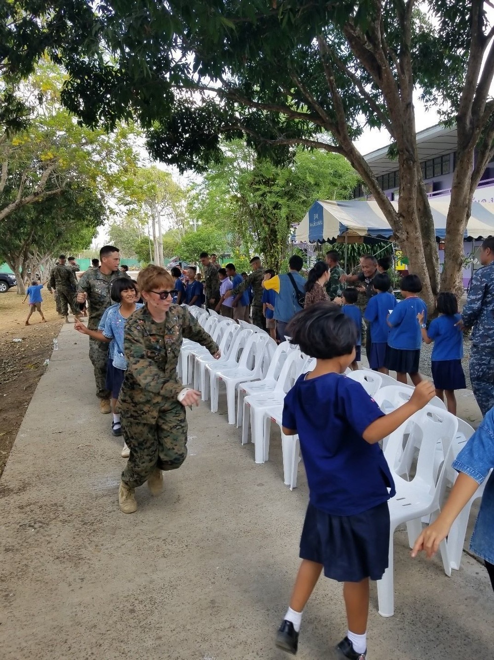 U.S., Thai and Partner-Nation Forces Conduct Engineering Civic Action Projects, Cooperative Health Engagements, Community Relations Before Exercise Cobra Gold 2020