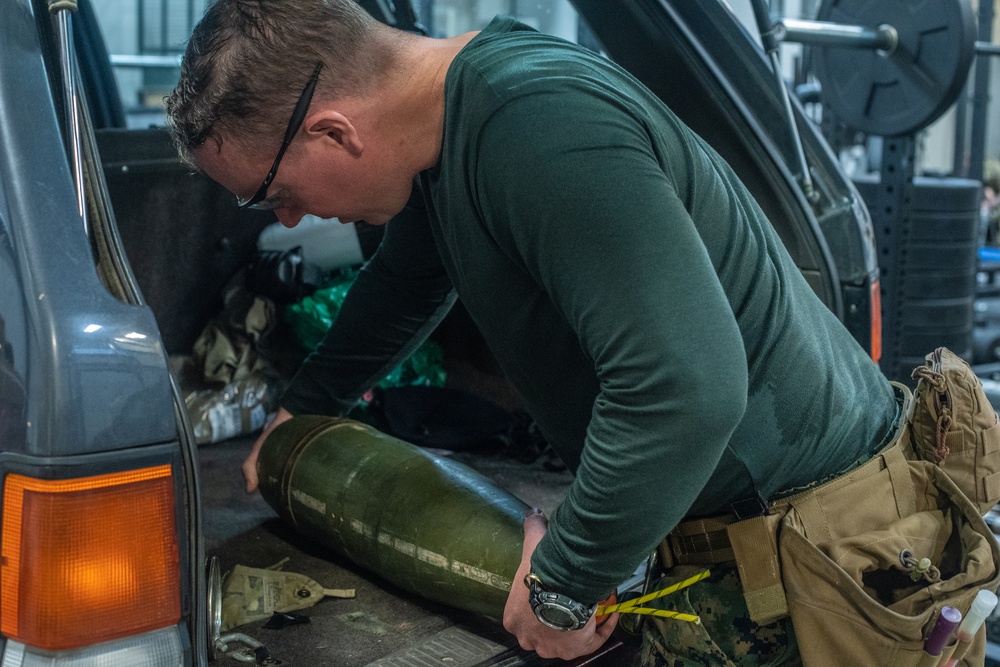 SPMAGTF-AE: EOD training scenarios