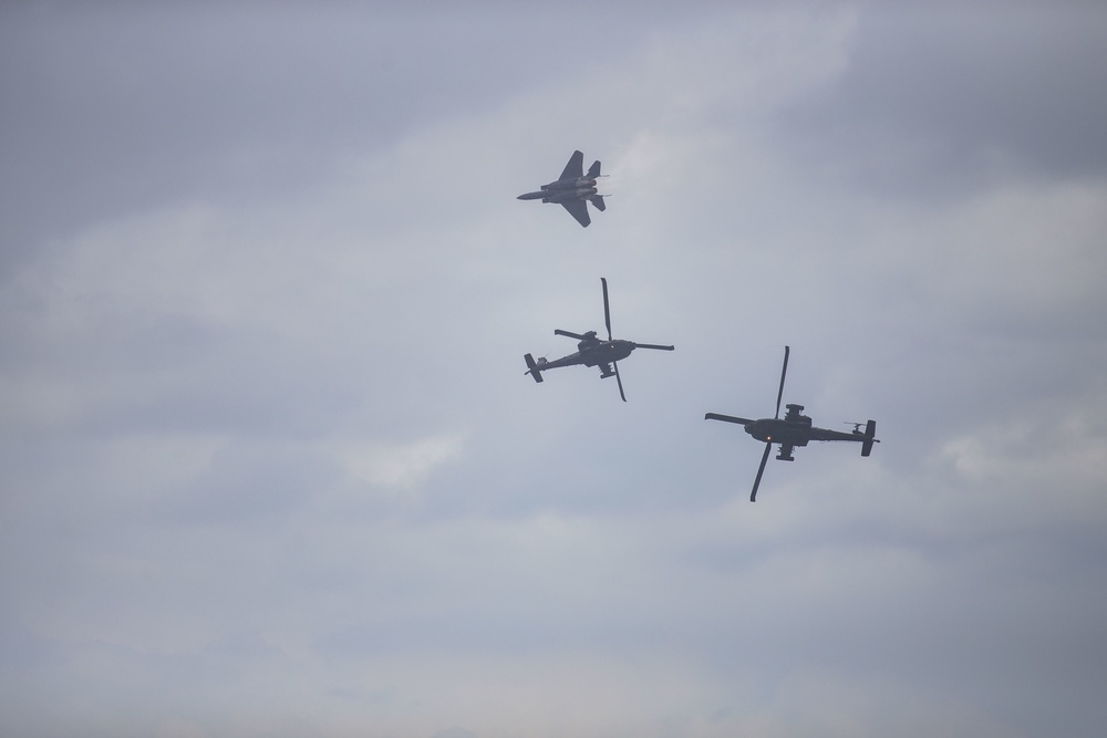 Aerial Display During Singapore Airshow 2020