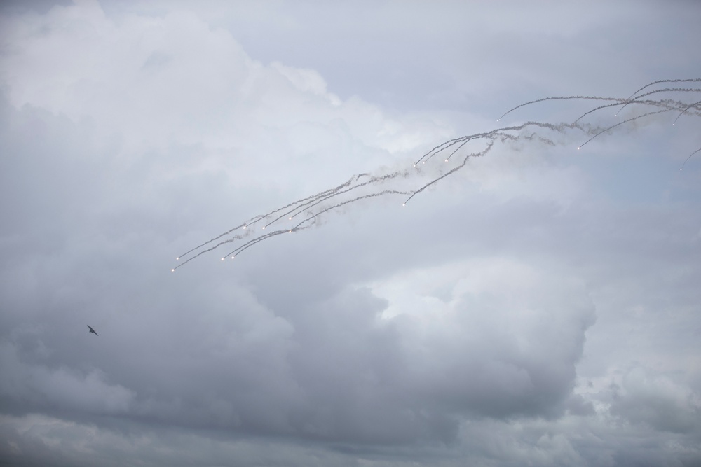 Aerial Display During Singapore Airshow 2020