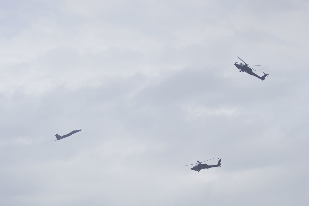 Aerial Display During Singapore Airshow 2020