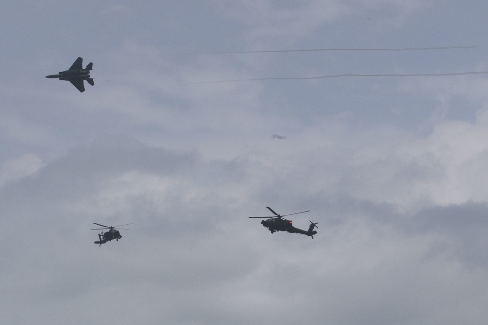 Aerial Display During Singapore Airshow 2020