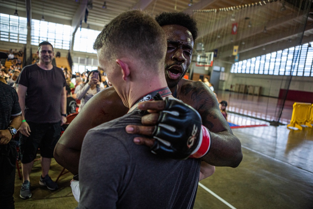MMA visits Camp Foster