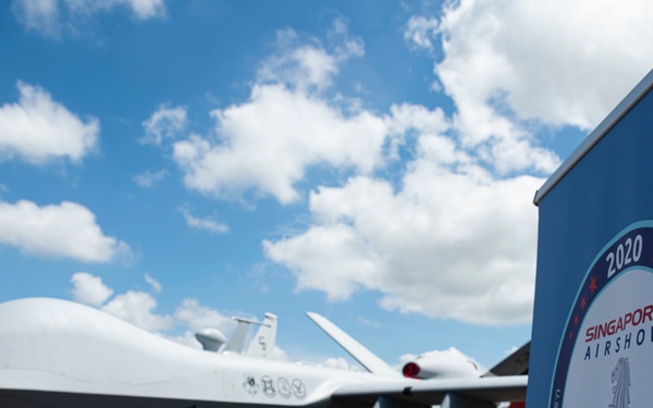 MQ-9 Reaper, crew premiere at Singapore Airshow