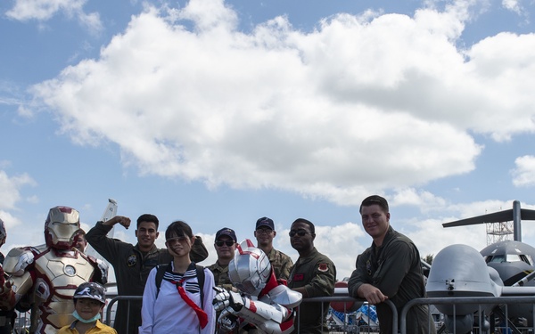 MQ-9 Reaper, Aircrew premiere at Singapore Airshow