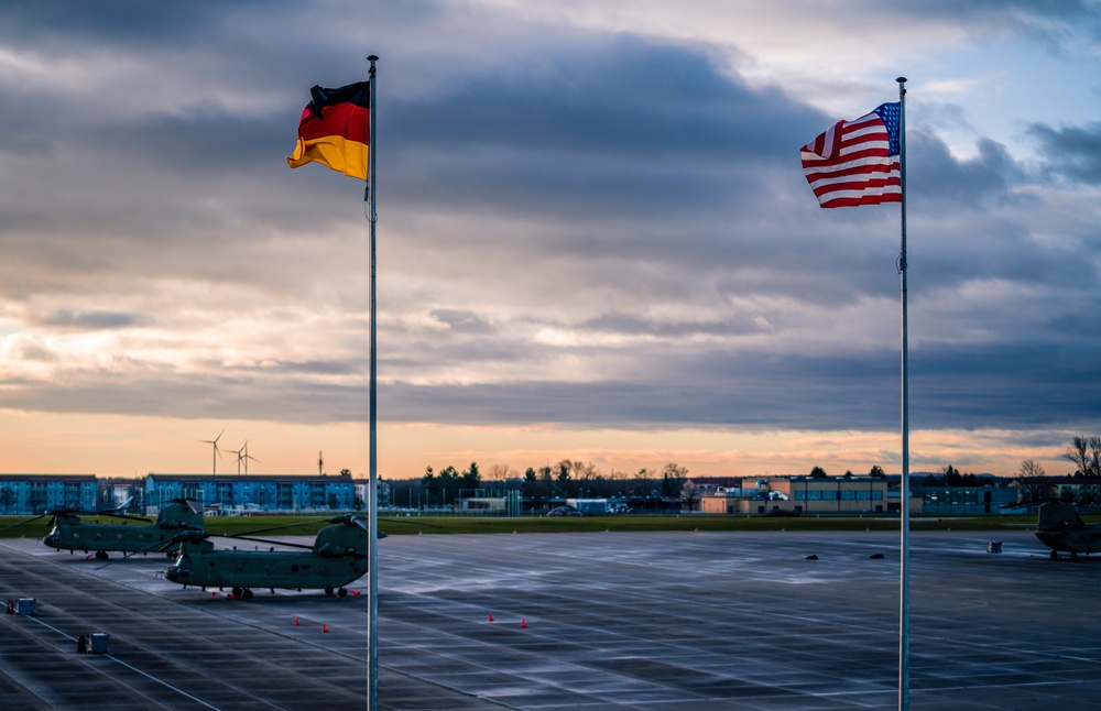 Frohe Weihnachten and Happy Holidays from Katterbach Army Airfield!!