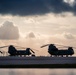 Winter sunset at Katterbach Army Airfield