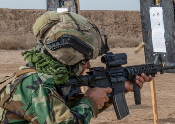 Qwat al-Khasah practices advanced marksmanship