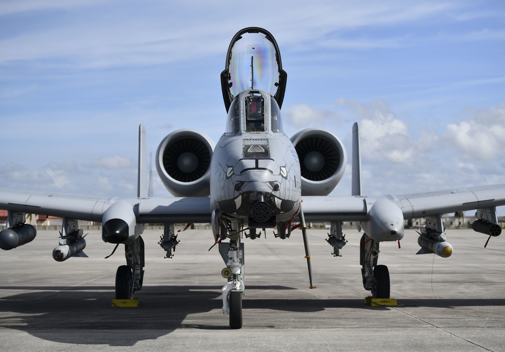122nd FW A-10's train during Southern Strike