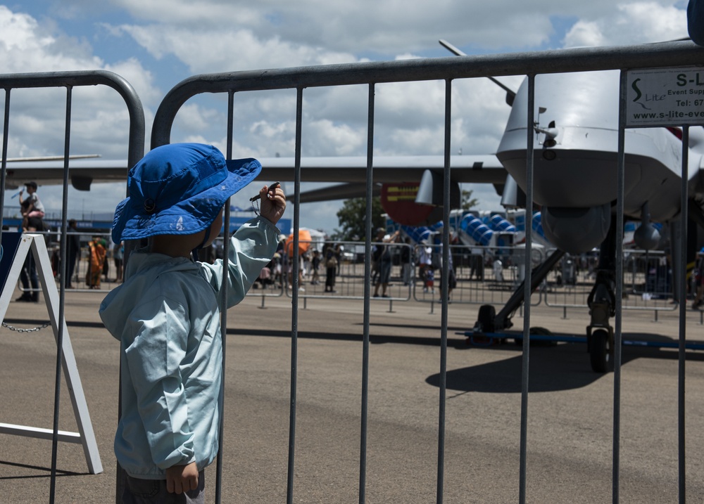 MQ-9 Reaper, Aircrew premiere at Singapore Airshow