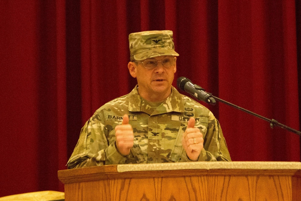 18th/469th FMSC Transfer of Authority Ceremony