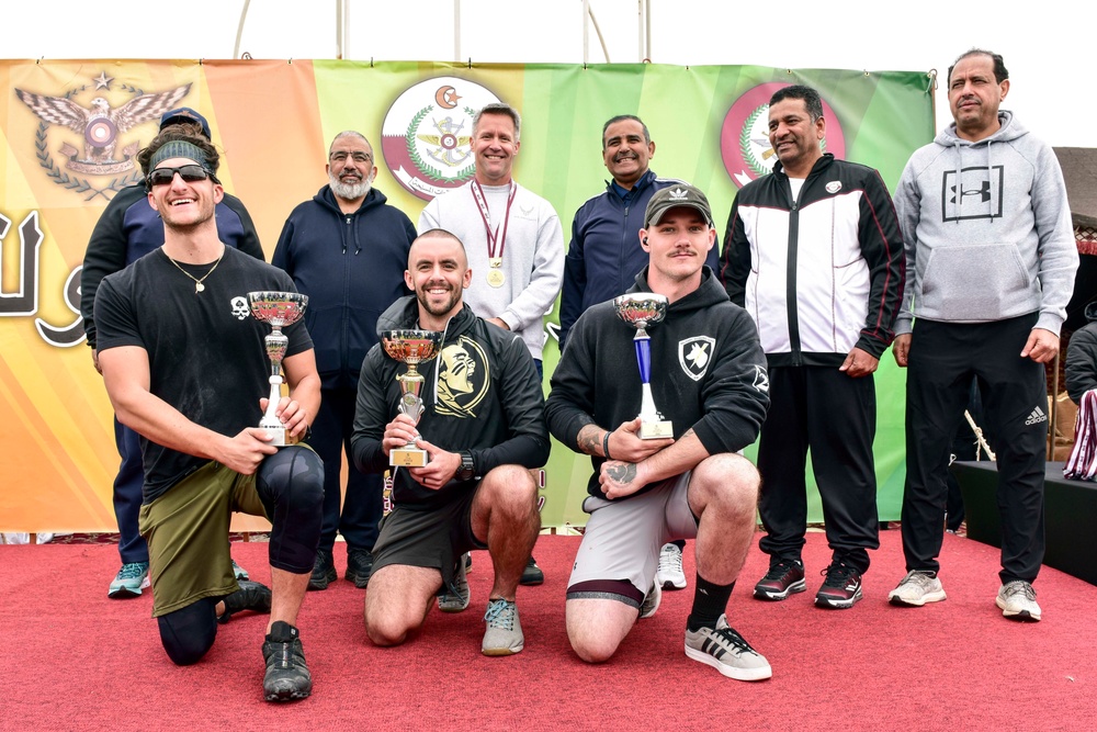 Airmen celebrate Qatar National Sport Day with Qatari, coalition partners