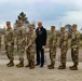 Moran and 1ID Soldiers
