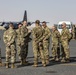 Lt. Gen. Terry Ferrell ARCENT Commander visits troop in U.S. Central Command Region