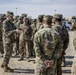 Lt. Gen. Terry Ferrell ARCENT Commander visits troop in U.S. Central Command Region