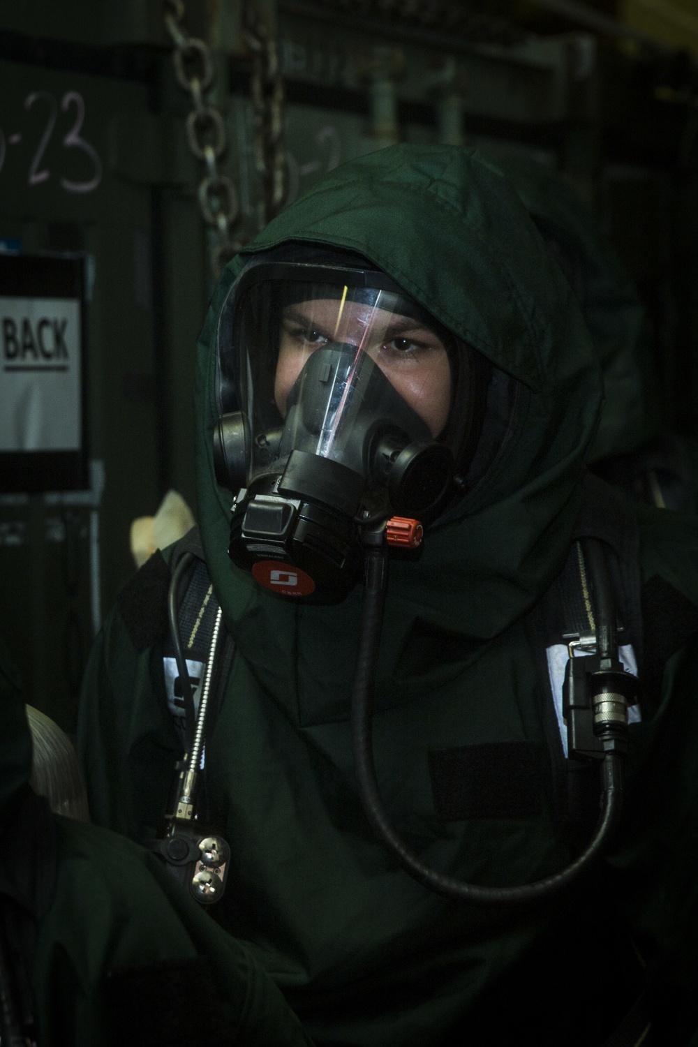 31st MEU CBRN team conducts equipment familiarization aboard USS America (LHA 6)