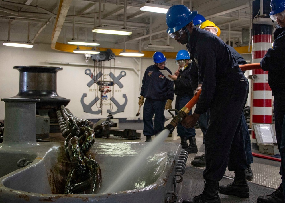 USS ESSEX Sea Trials