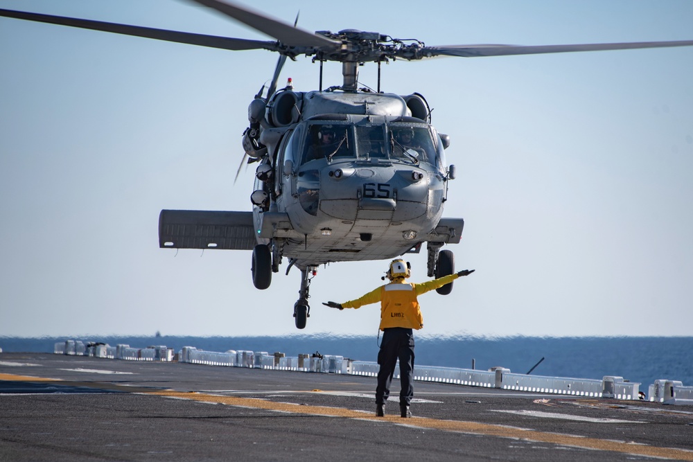 USS ESSEX Sea Operations