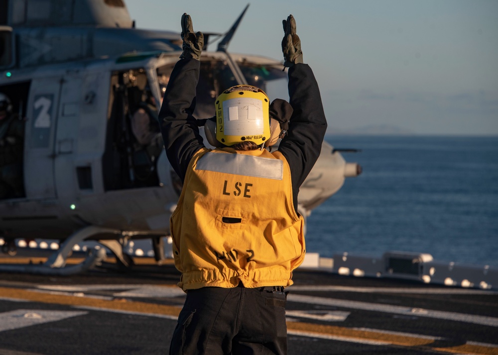 USS ESSEX Sea Operations