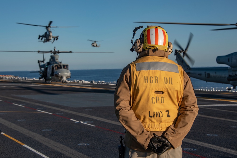 USS ESSEX Sea Operations