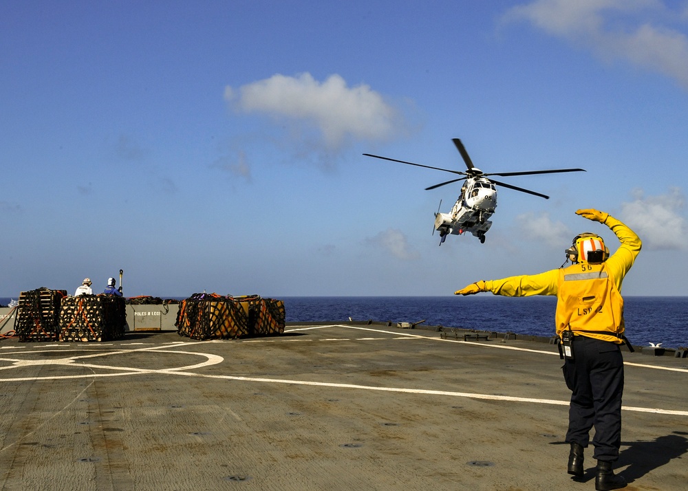 USS Germantown (LSD 42) RAS