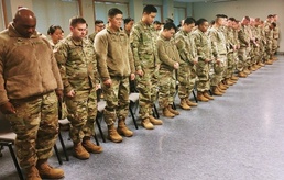 Change of Stole Ceremony for the 124th Chaplain Detachment