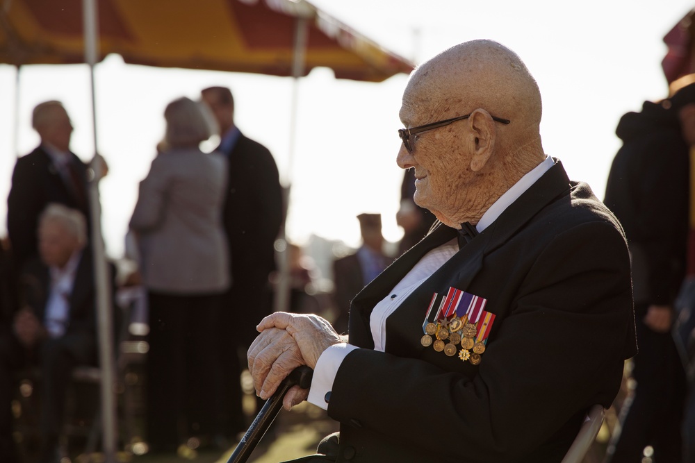 Iwo Jima veterans mark 75 years since legendary battle at final tribute ceremony at Camp Pendleton