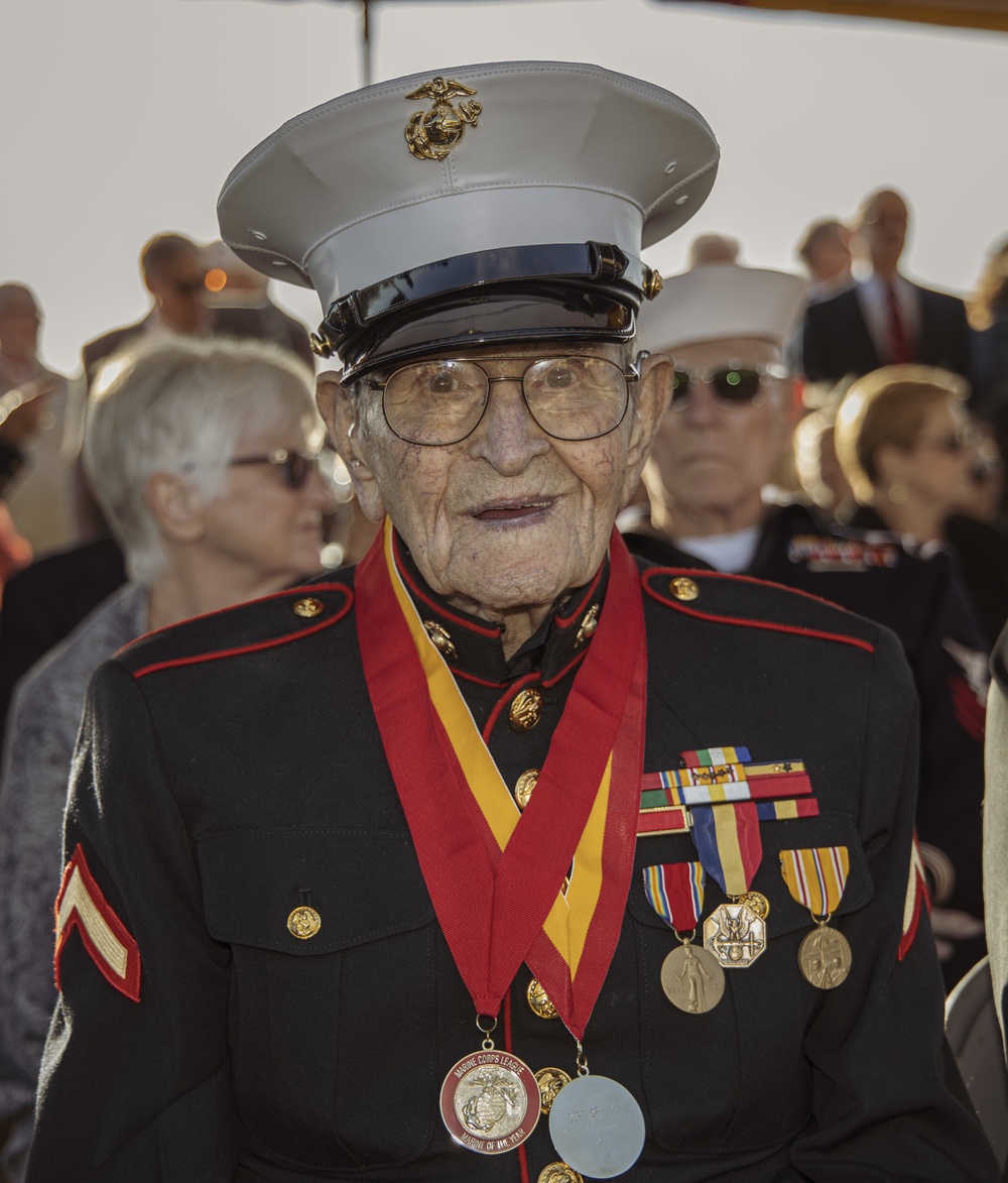 Iwo Jima veterans mark 75 years since legendary battle at final tribute ceremony at Camp Pendleton