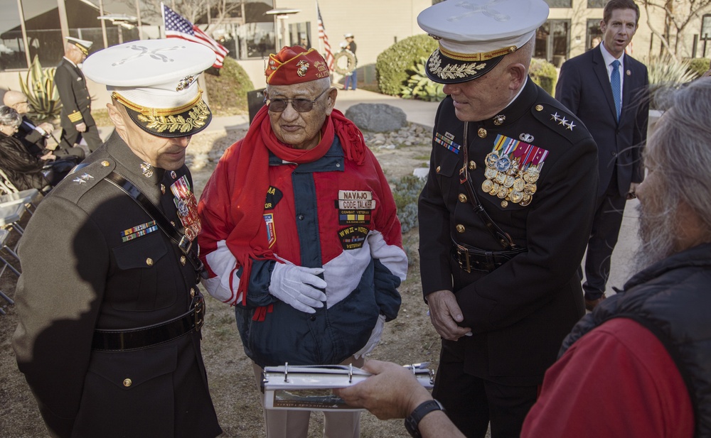 Iwo Jima veterans mark 75 years since legendary battle at final tribute ceremony at Camp Pendleton