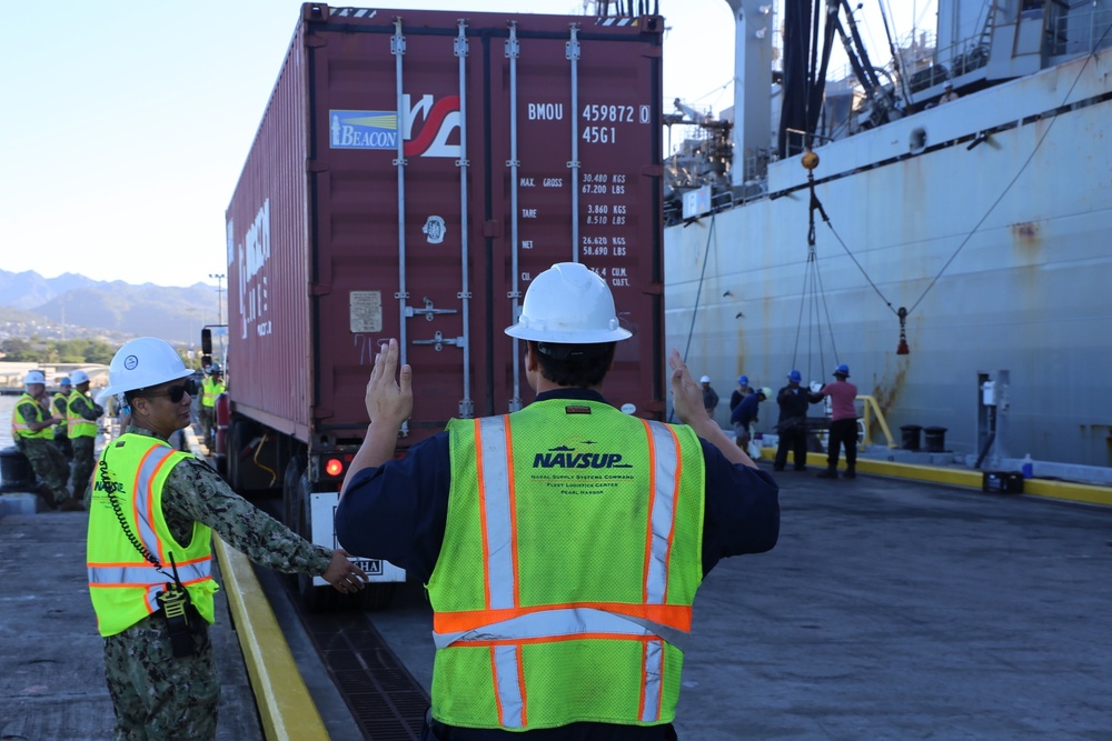 USNS Arctic Onload