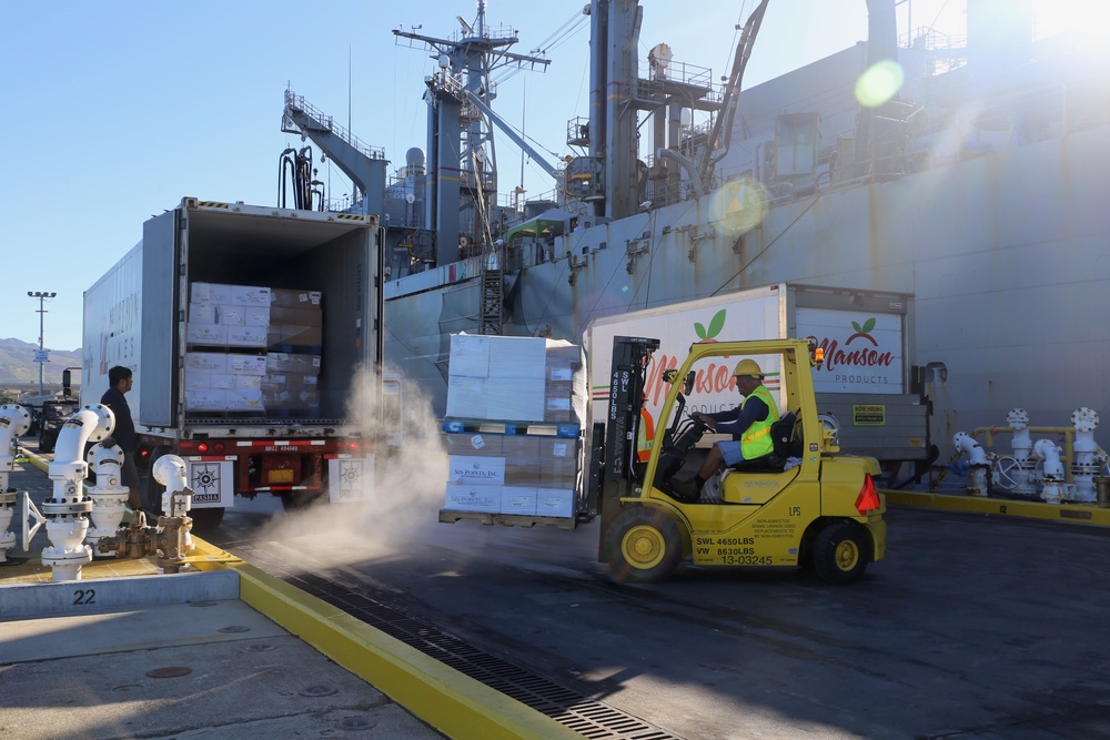 USNS Arctic Onload