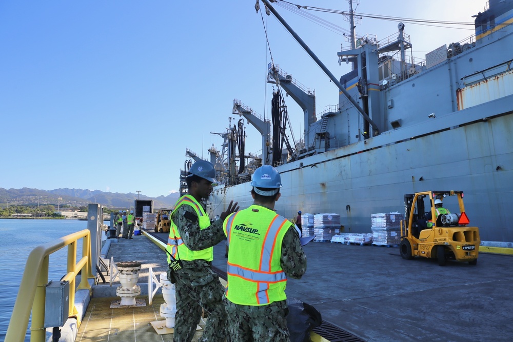 USNS Arctic Onload