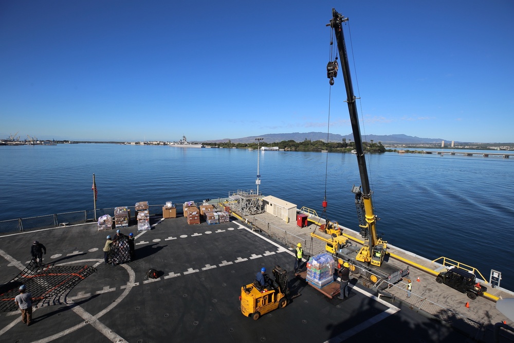 USNS Arctic Onload