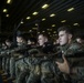 BLT 1/5, 31st MEU Marines conduct weapons handling rehearsal aboard USS America (LHA 6)