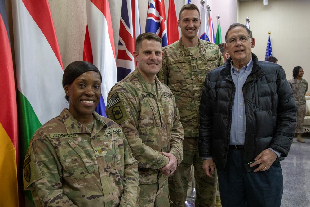 Senators and representatives visit Erbil Air Base