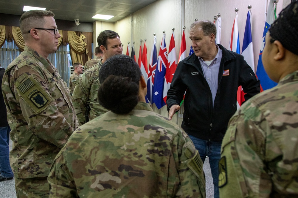 Senators and representatives visit Erbil Air Base